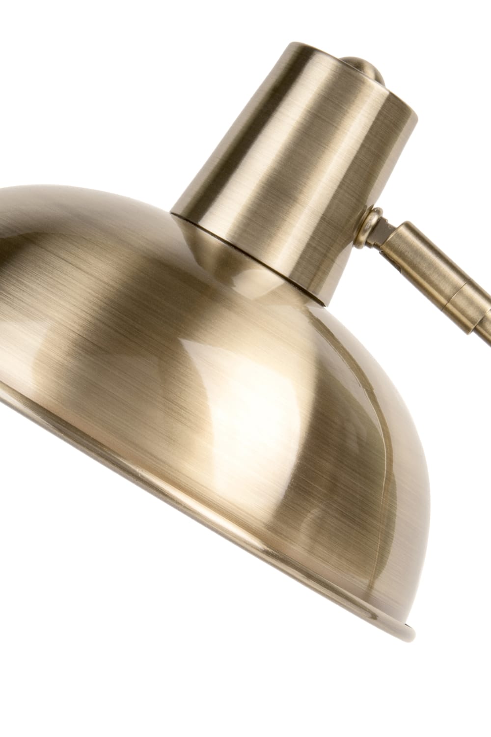 Lampe de table fer couleur doré 37,5x19,5cm — vue 4