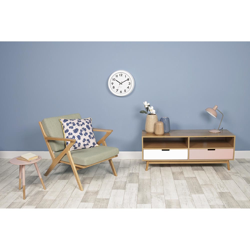 Lampe de table fer rose 37,5x19,5cm — vue 3