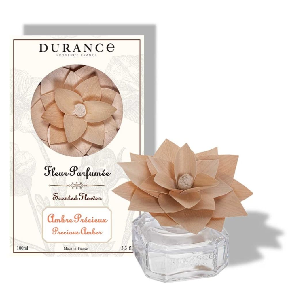 Durance Fleur parfumée ambre précieux Transparent Bois