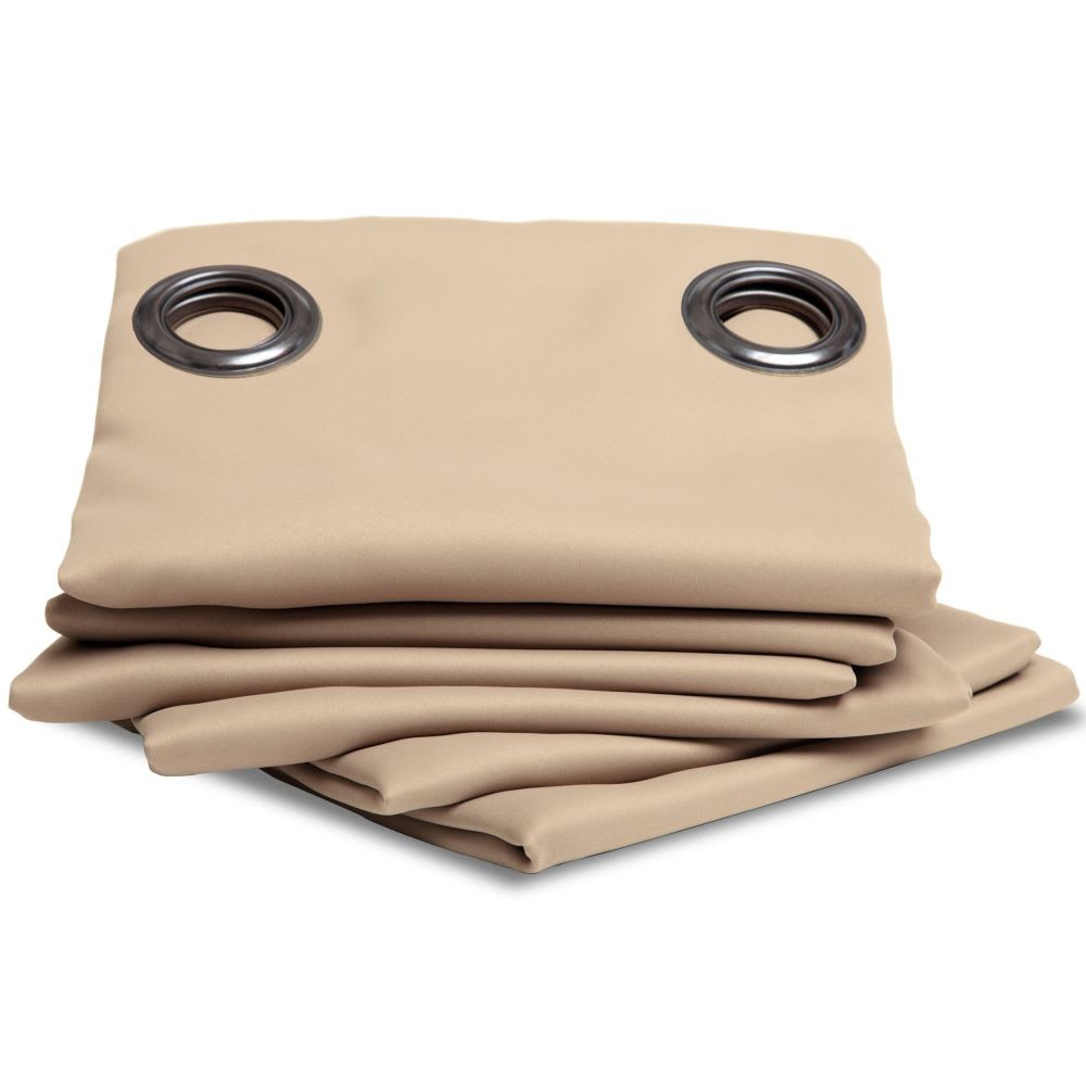Verdunkelungsvorhang Ösens Beige MC651 140Lx350H - Maisons Du
