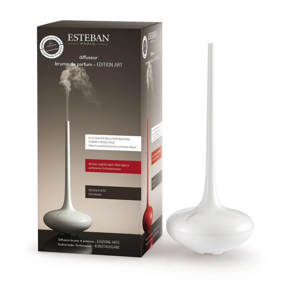 Esteban Paris Parfums Diffuseur brume de parfum électrique style contemporain Blanc Pvc - Poly Chlorure De Vinyle
