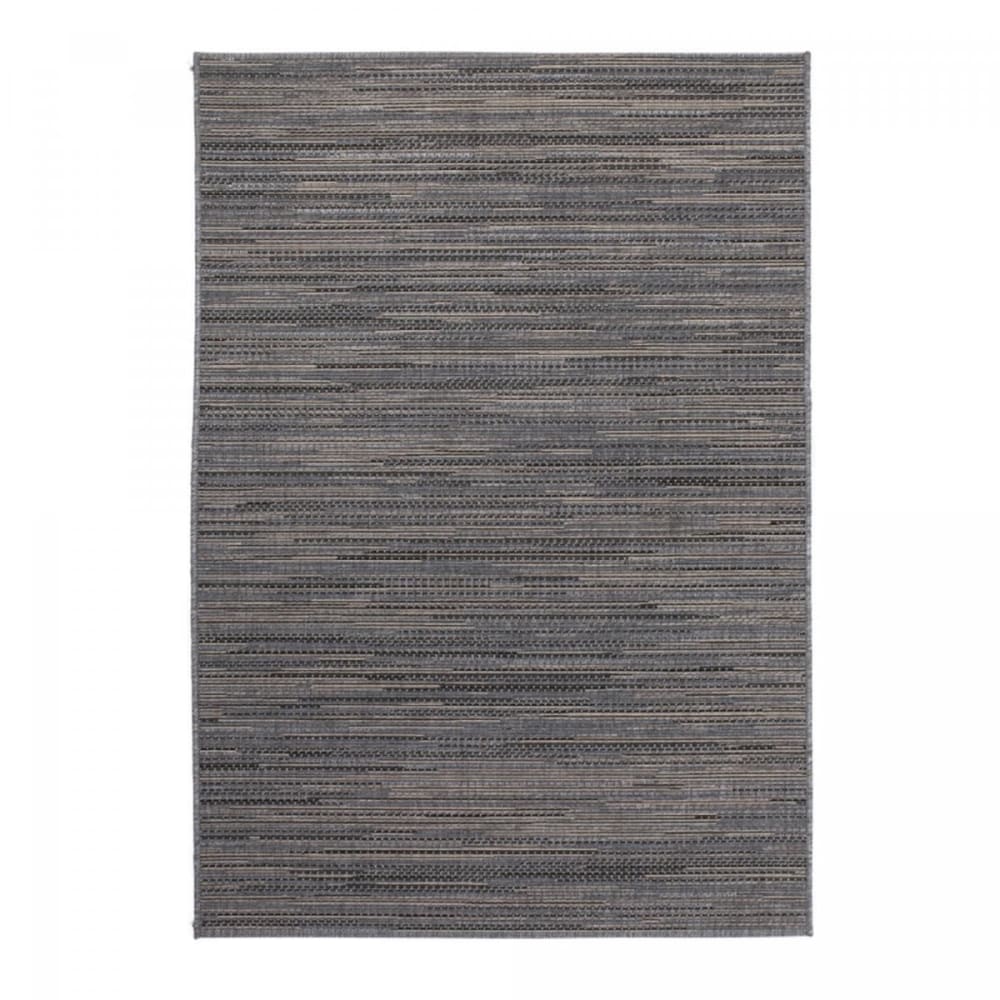 Tapis exterieur 120x170 gris, marron