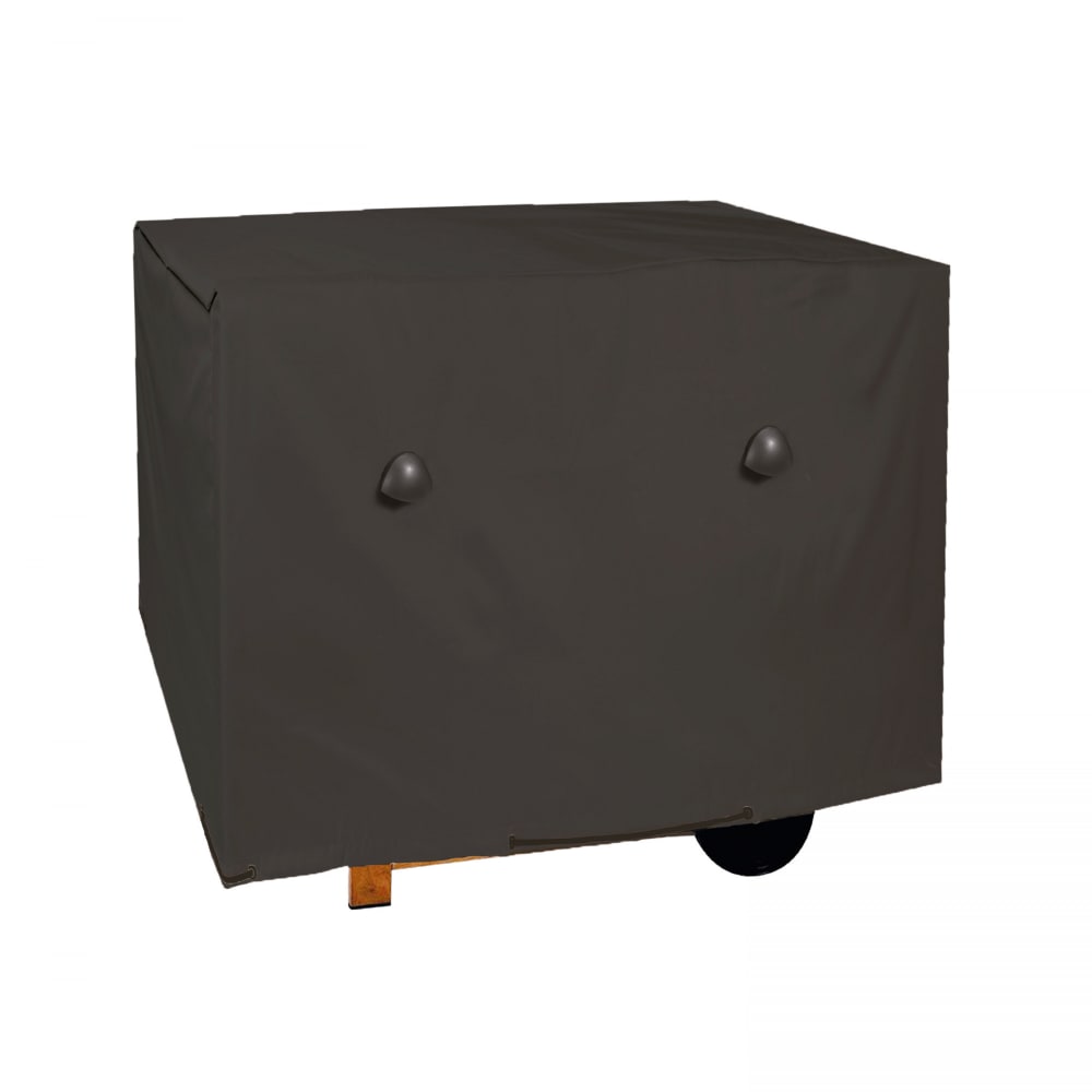 Oviala Housse de barbecue l polyester noir 110x58x60 cm - Pes - Polyester