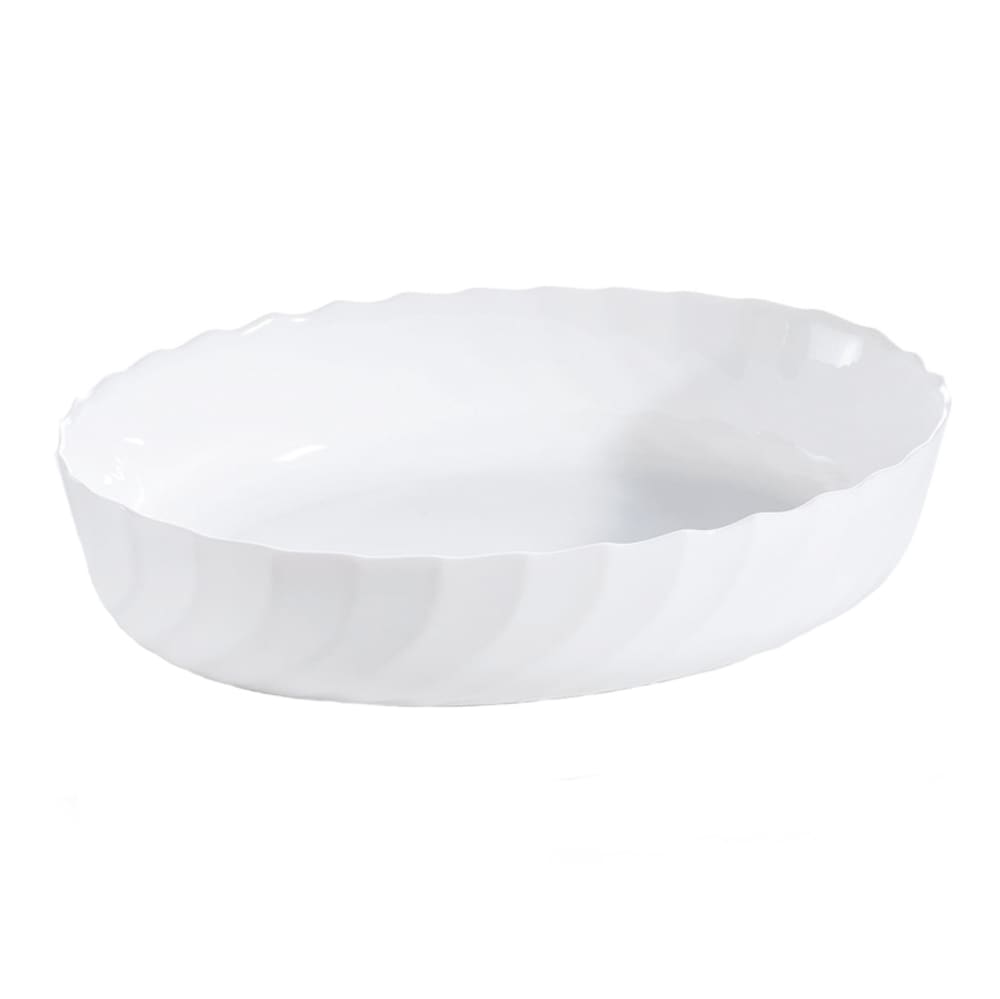 Luminarc Plat ovale 32x24cm Blanc Verre