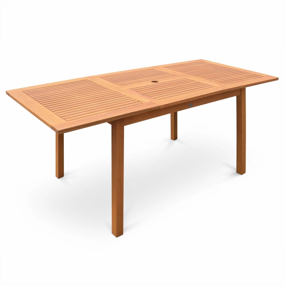 table de jardin extensible
