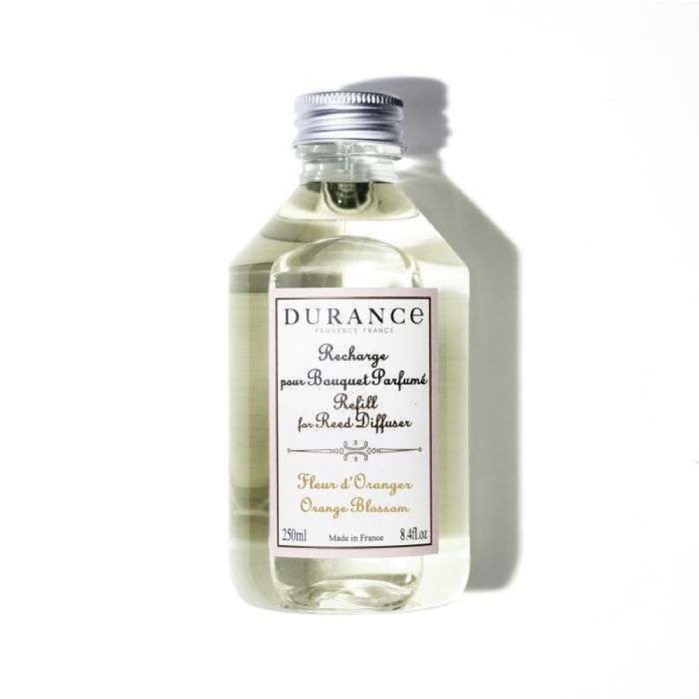 Durance Recharge pour bouquet parfumé fleur d'oranger 250ml Transparent Pvc - Poly Chlorure De Vinyle