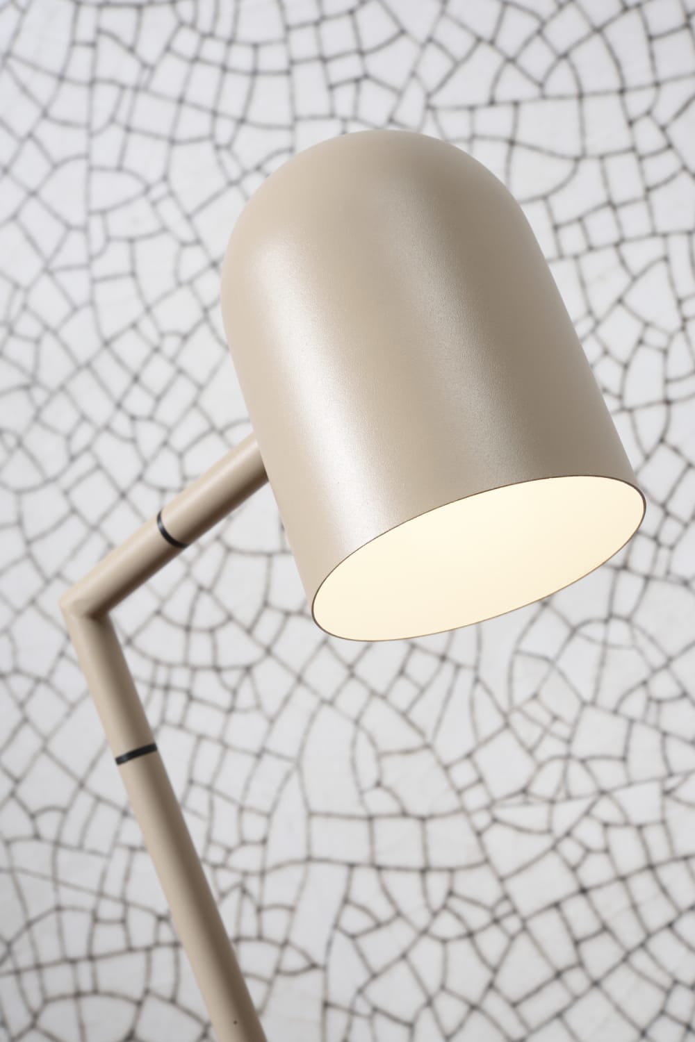 Lampe de table beige H45cm — vue 4