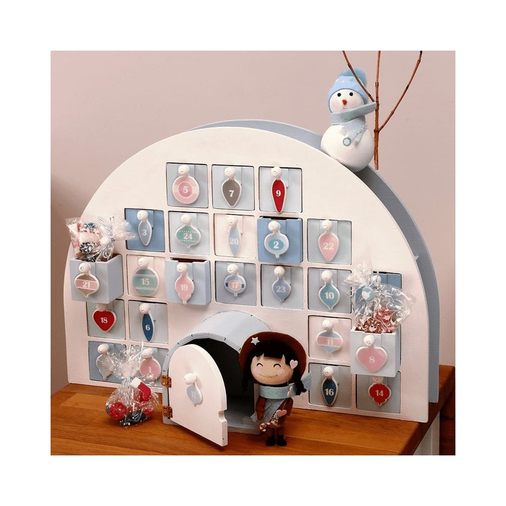 Calendrier de l'Avent igloo 44x32cm - Maisons du Monde