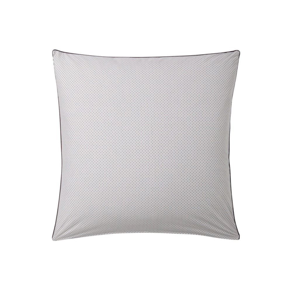 Taie d'oreiller en percale de coton marron 50x75 — vue 4