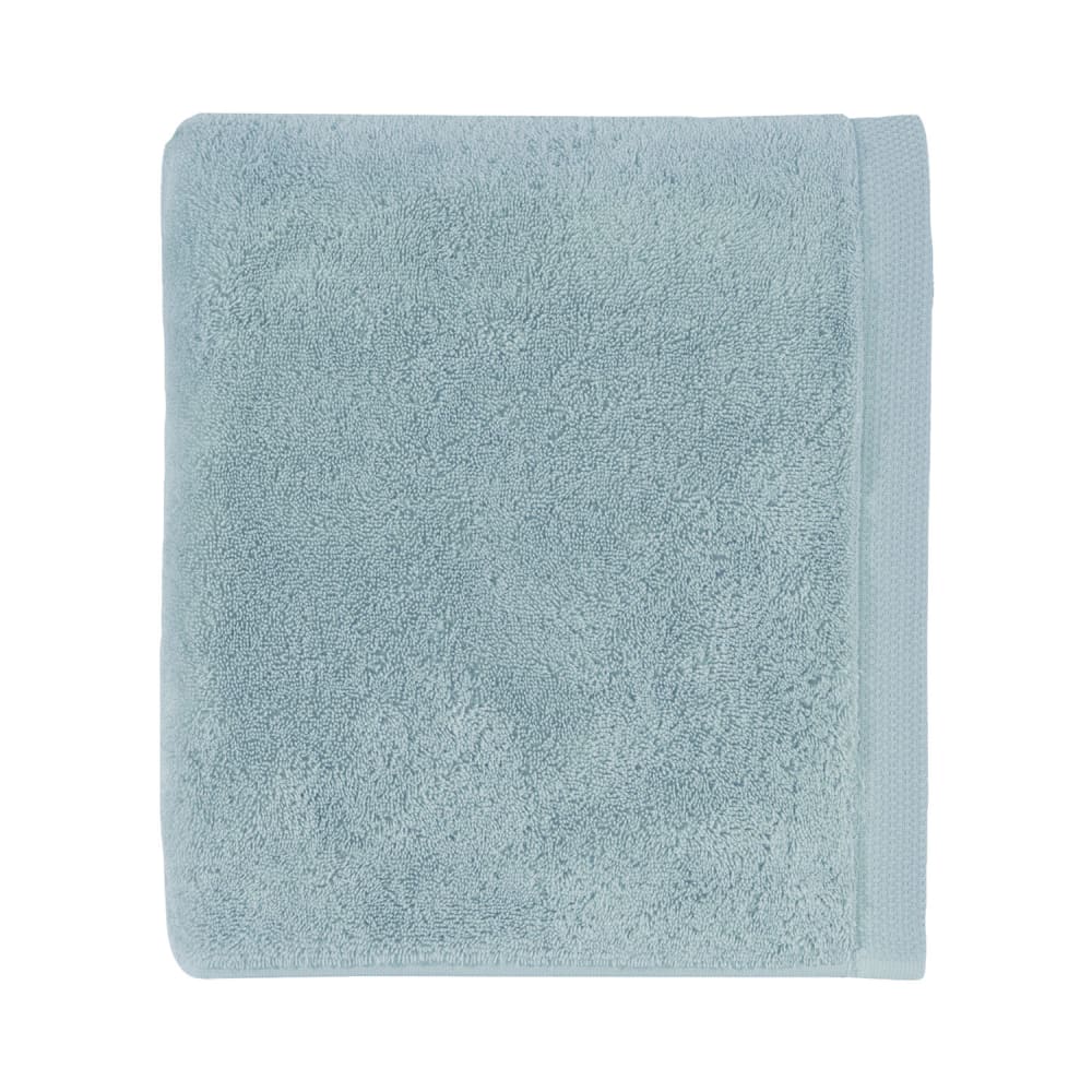 Serviette de bain en coton d'origine biologique bleu islande 60x100 Serviette de bain en coton d'origine biologique bleu islande 60x100