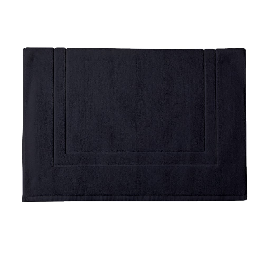 Tapis de bain en coton gris graphite 60x90 - Maisons du Monde