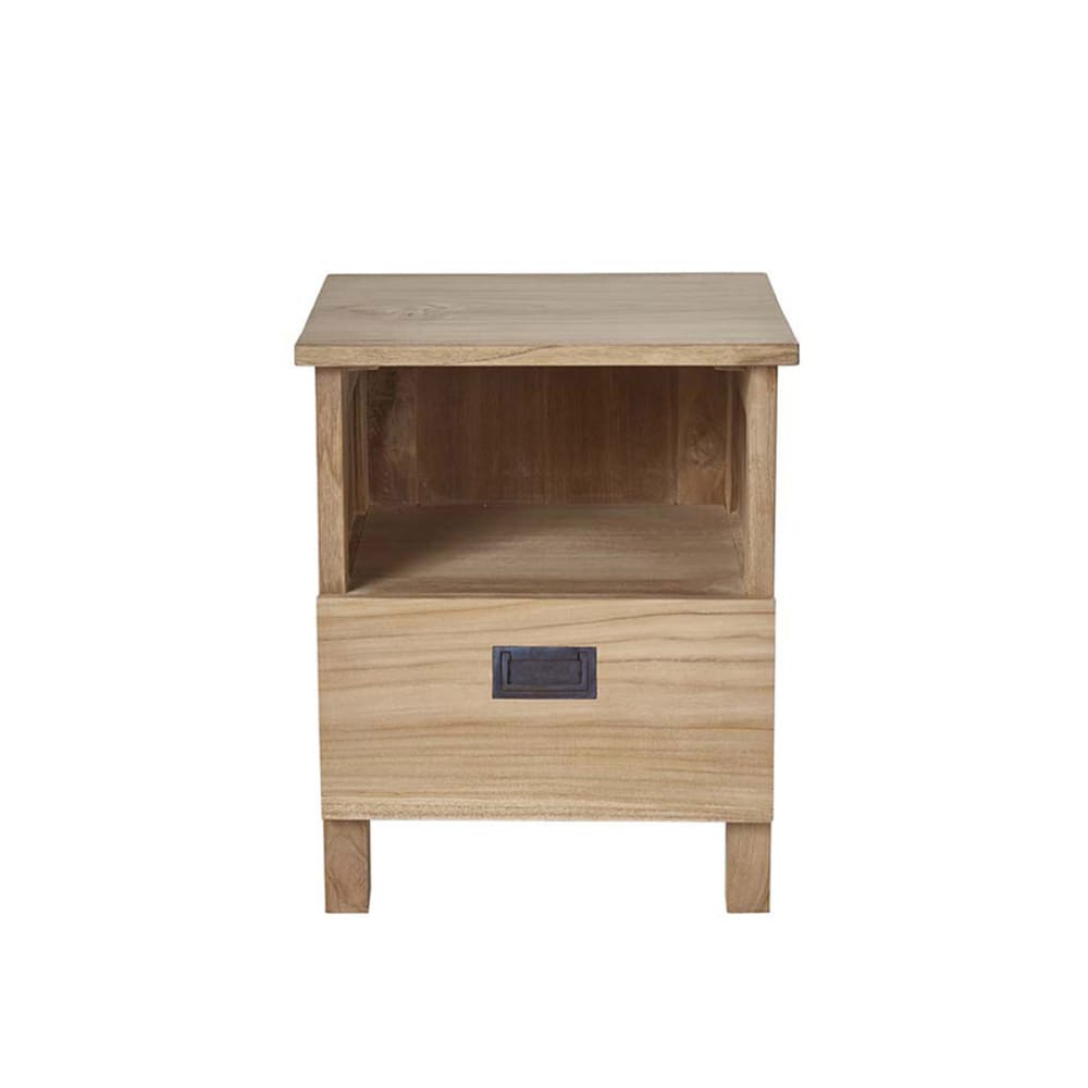 Nachttisch aus Teakholz 45 - Maisons Du Monde