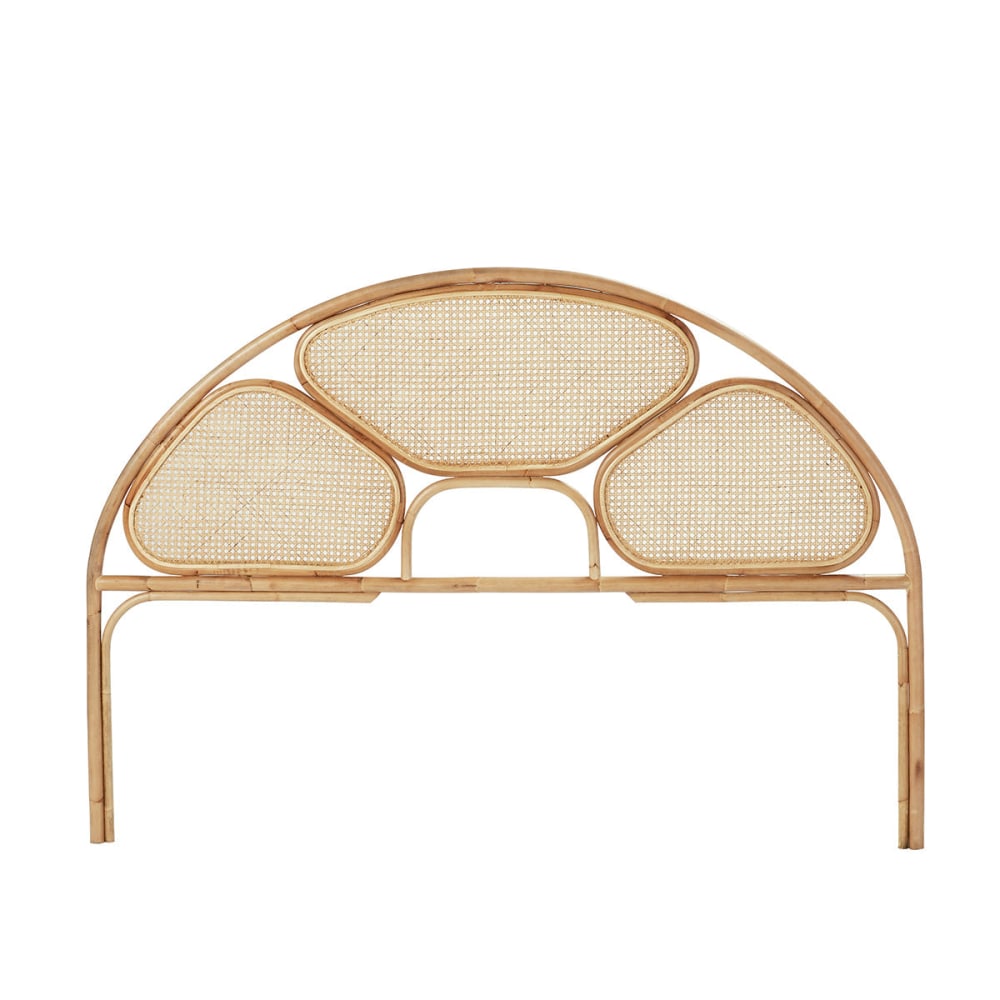 Kopfteil aus Rohrgeflecht und Rattan 160 cm - Maisons Du Monde