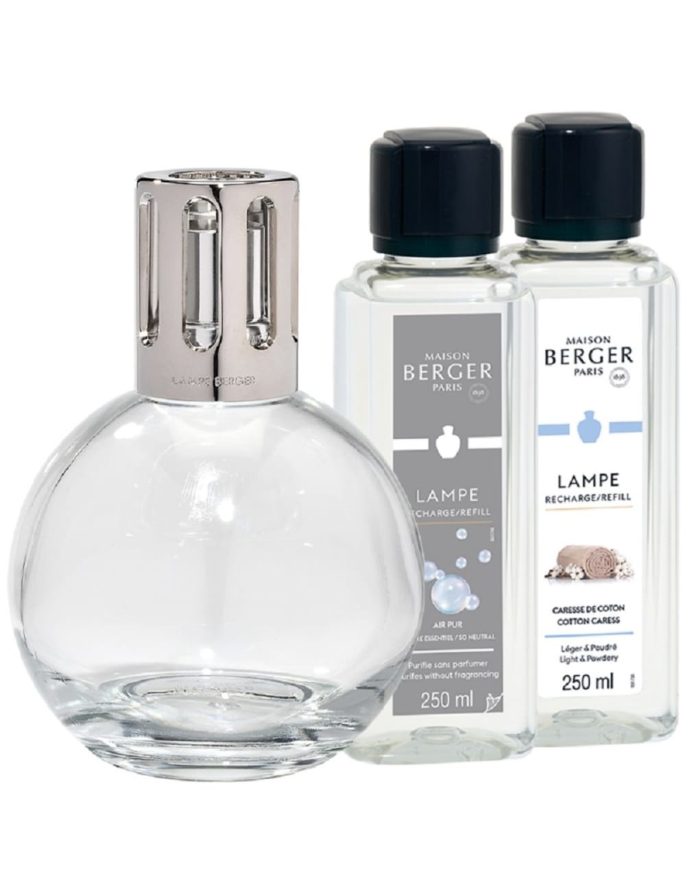 Maison Berger Coffret lampe Berger essentiel ronde Transparent Verre