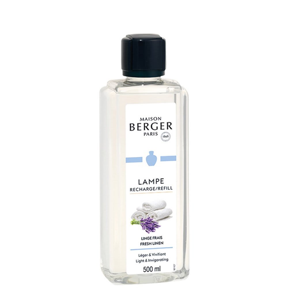 Recharge lampe Berger Linge Frais 500ml - Maisons du Monde