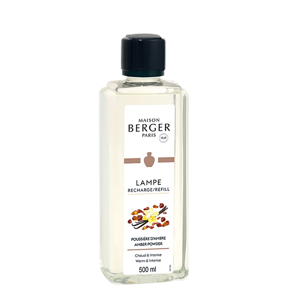 Recharge lampe Berger Poussière d'Ambre 500ml - Maisons du Monde