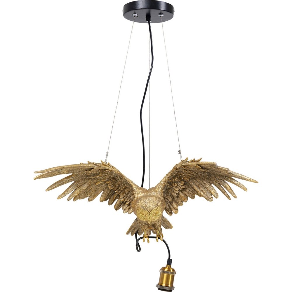 Lámpara owl oro 57cm - Maisons du Monde