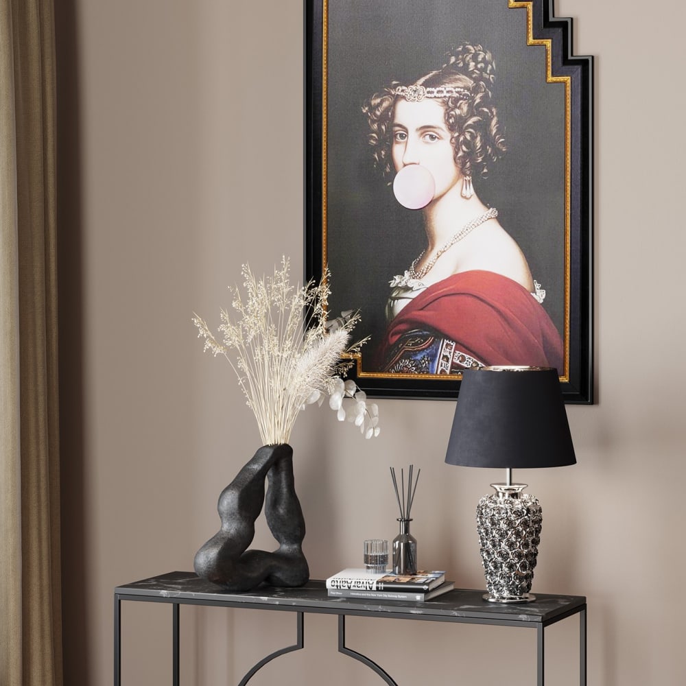 Lámpara mesa rosa multi 59cm - Maisons du Monde