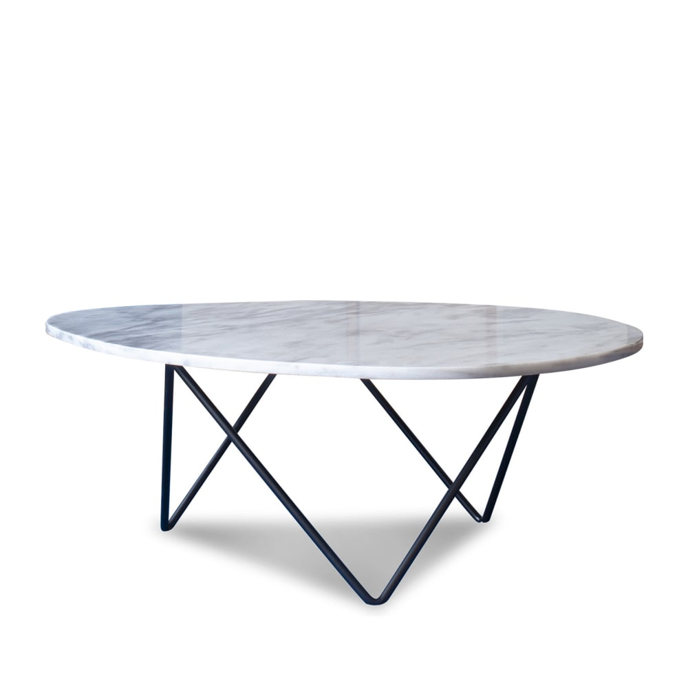 Table basse en marbre blanc - Maisons du Monde