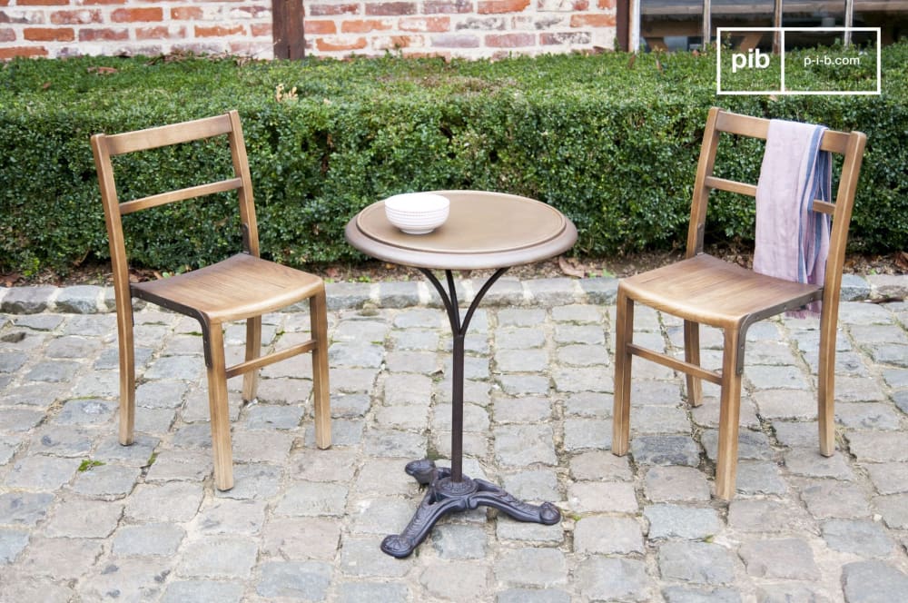 Bistrotisch aus  Metall, braun - Maisons Du Monde
