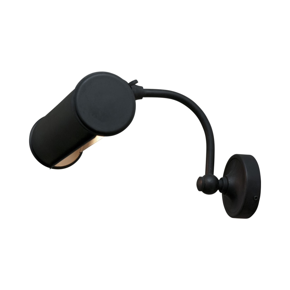 Applique murale en métal noir