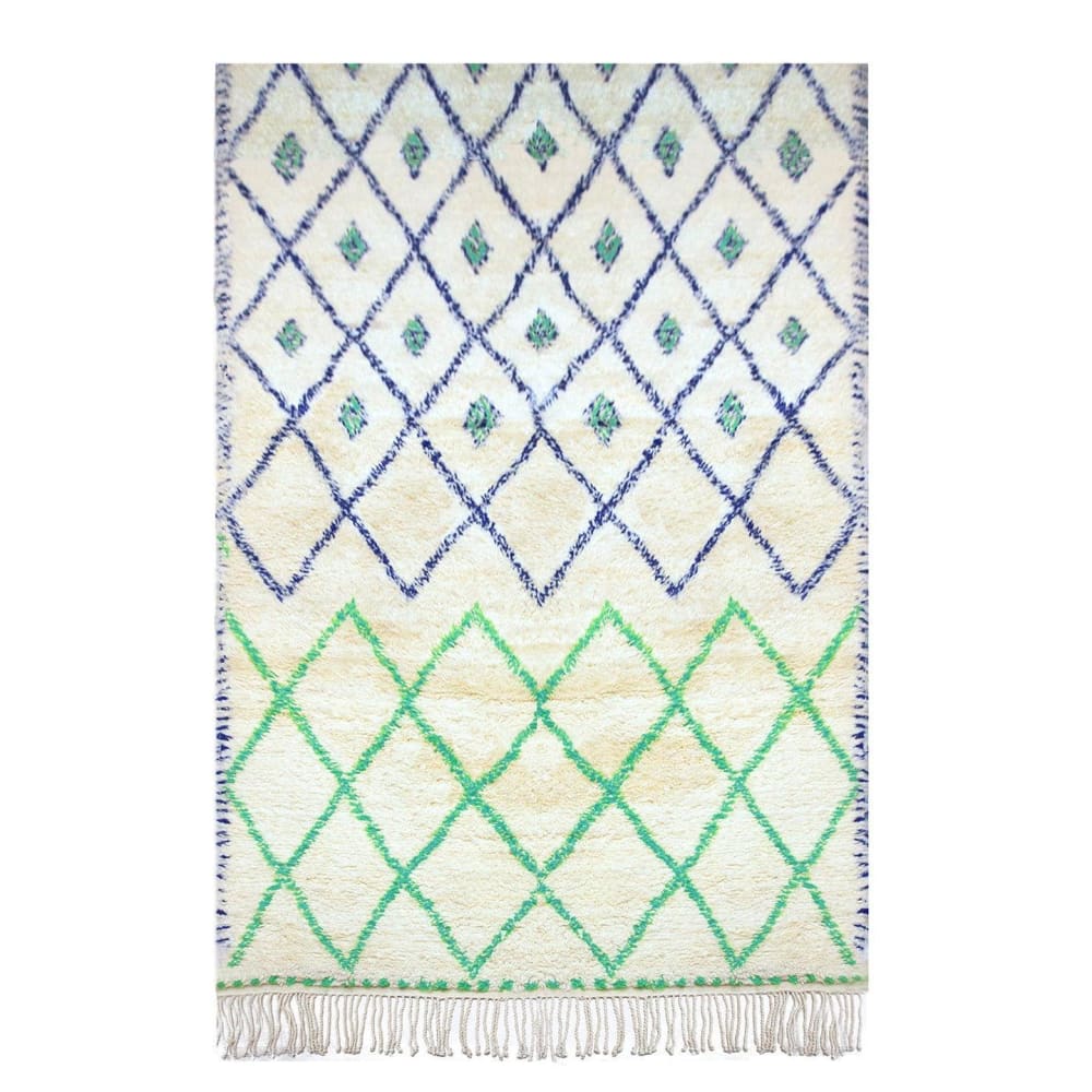 Tapis berbère au design - laine