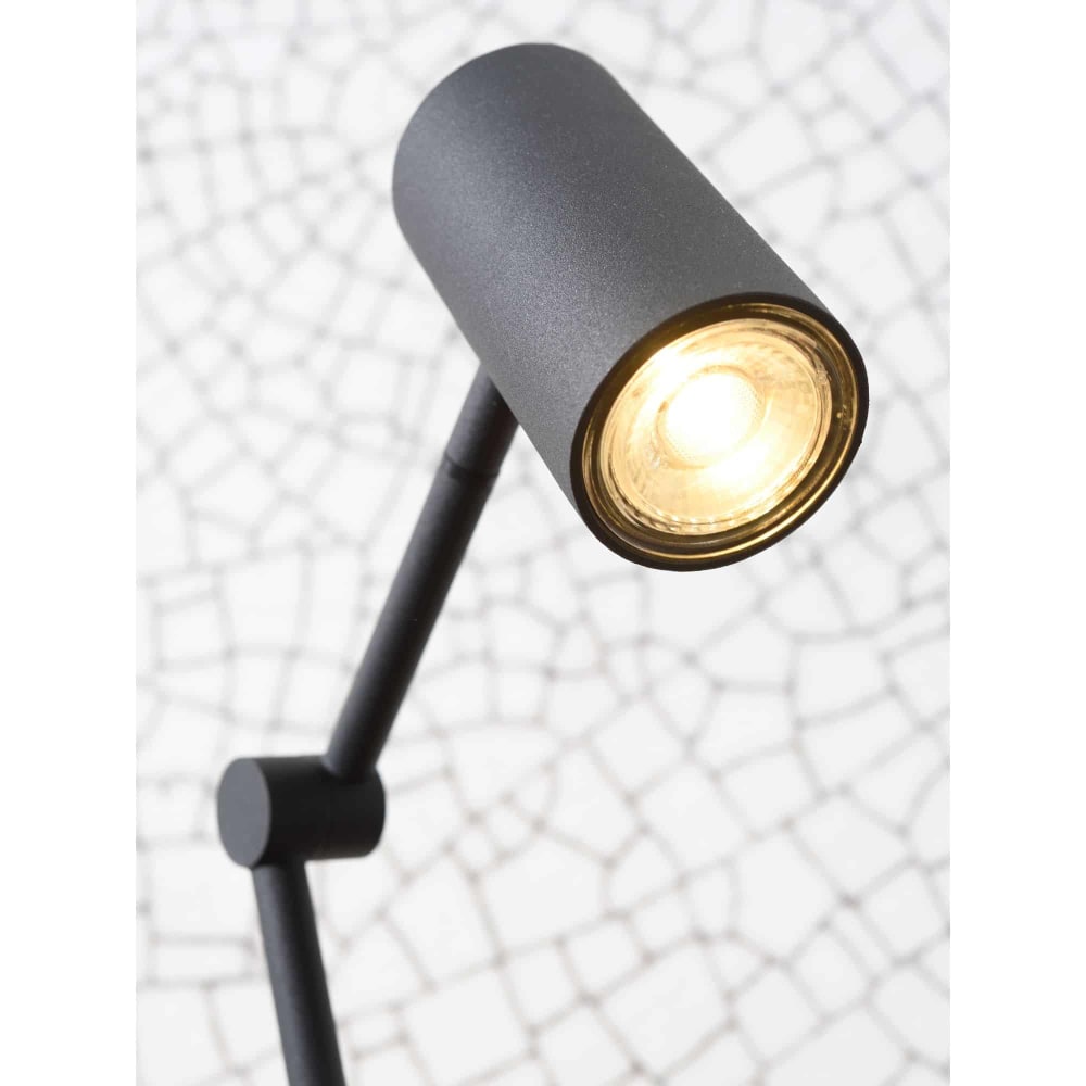 Lampe de table inclinable noire H40cm — vue 3