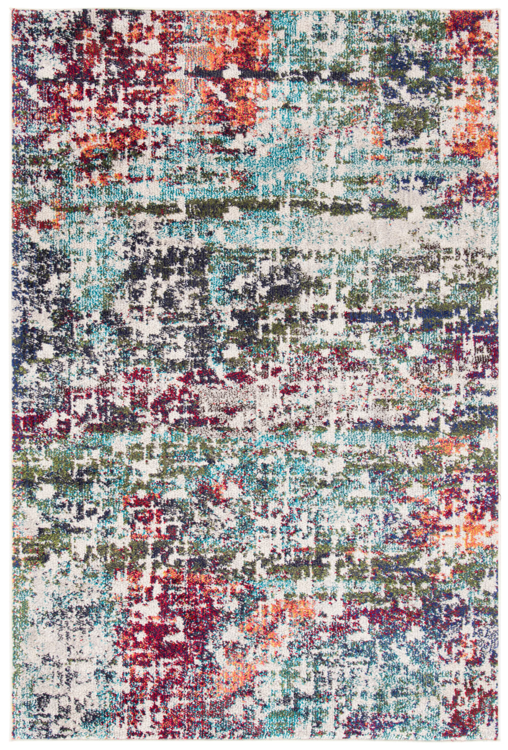 Tapis bleu 122 x 183