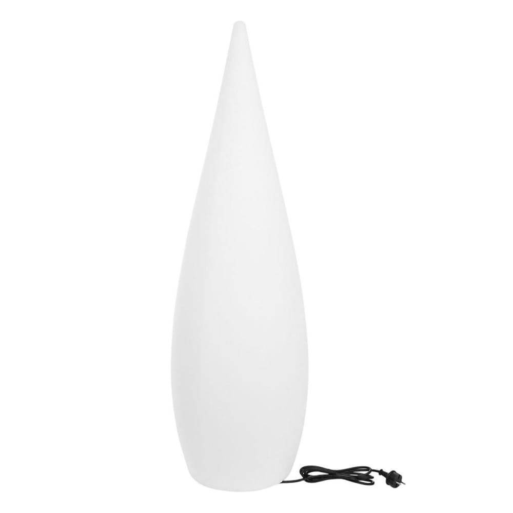 Lampadaire secteur Polyéthylène Blanc h150cm