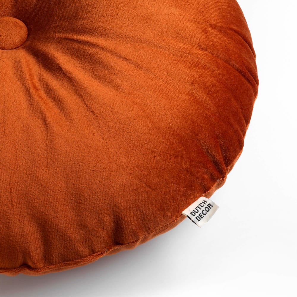 Coussin Orange Ø38 cm — vue 3