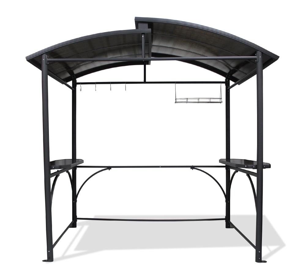 Abri de jardin en aluminium et polycarbonate