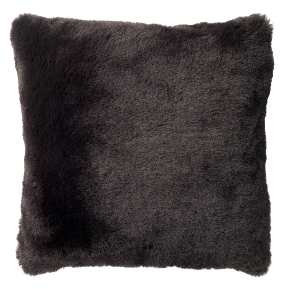 coussin noir 45x45 cm
