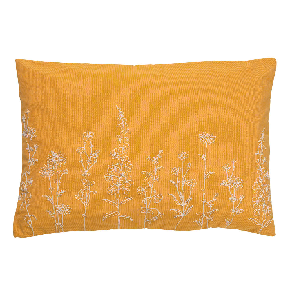 coussin jaune 40x60 cm