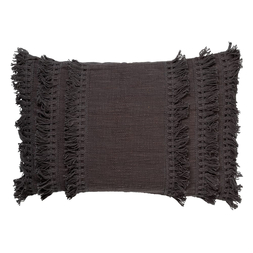 Dutch Decor Coussin Gris 40x60 cm style contemporain Gris Coton