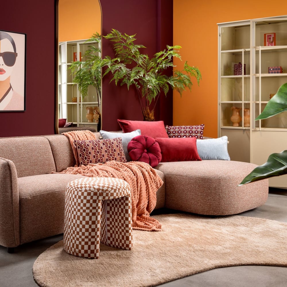 Coussin rouge 30x50 cm — vue 4