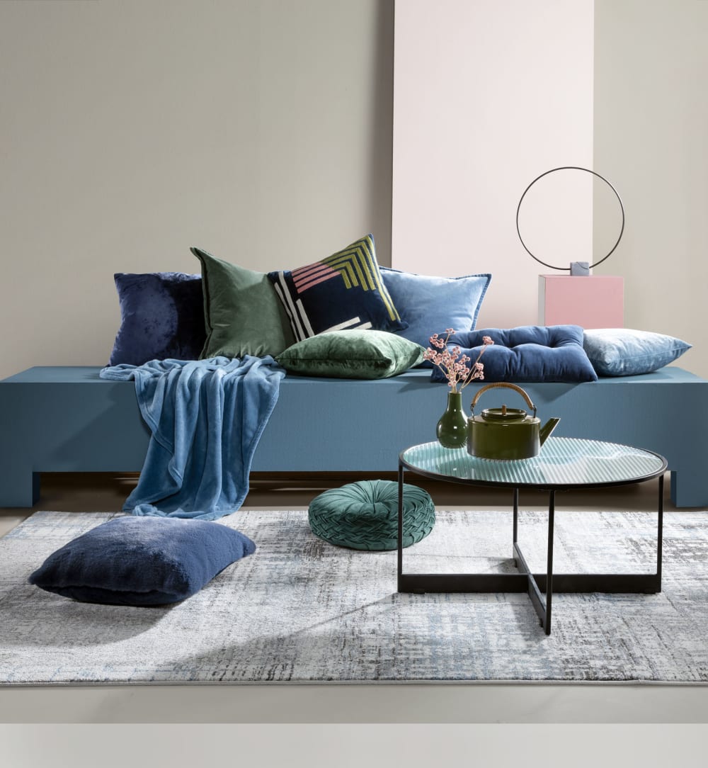 Coussin Bleu 40x60 cm — vue 3