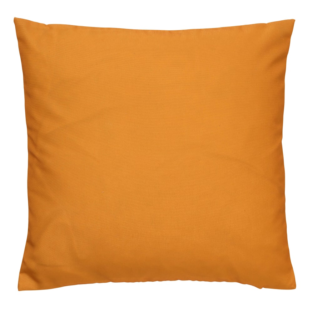 Coussin d'extérieur jaune 45x45 cm