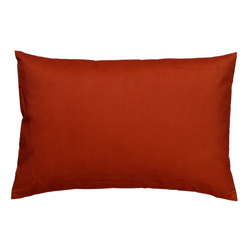 Coussin d'extérieur orange 40x60 cm