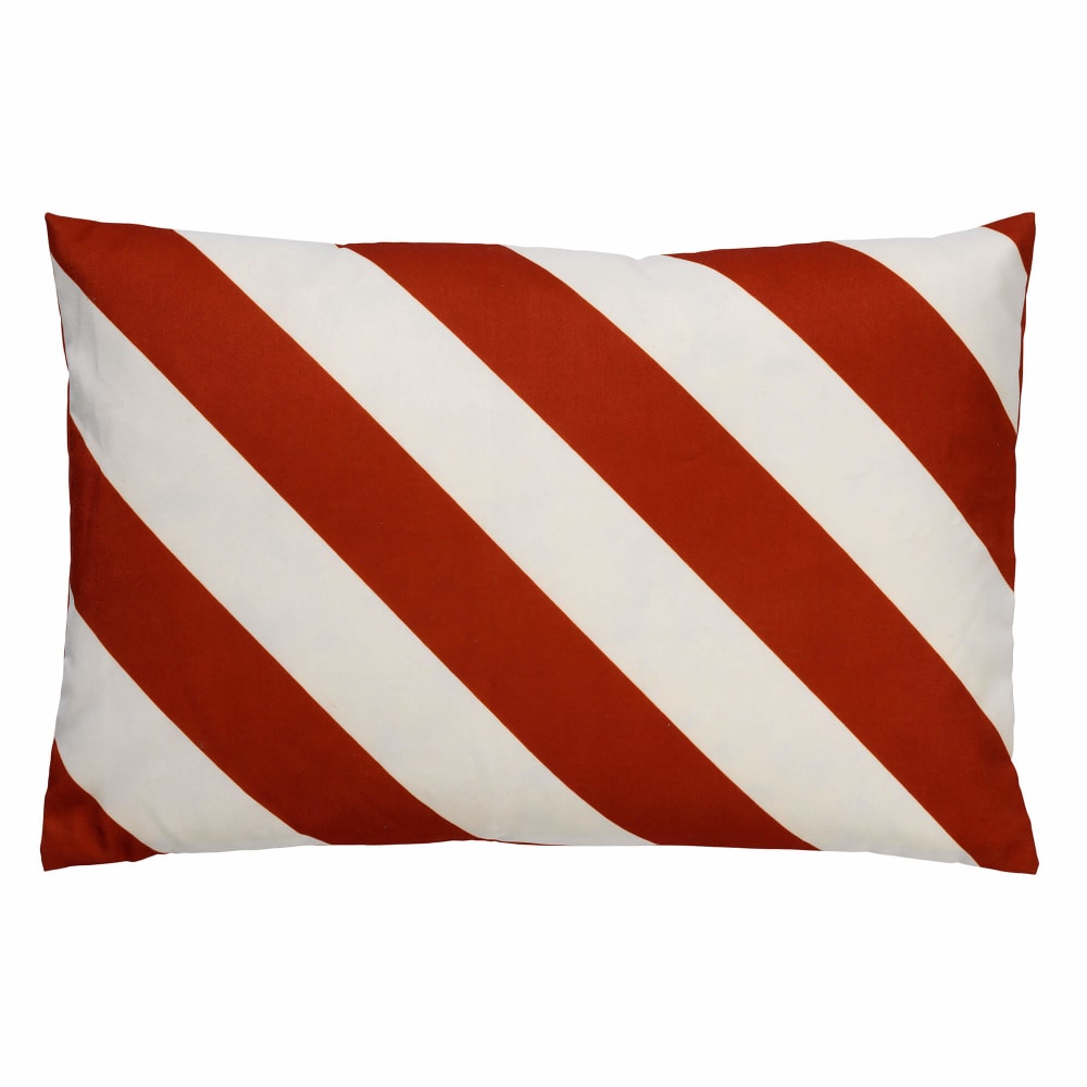 Housse de coussin d'extérieur orange 40x60 cm