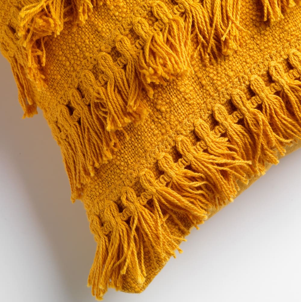 Housse de coussin Jaune 40x60 cm — vue 4