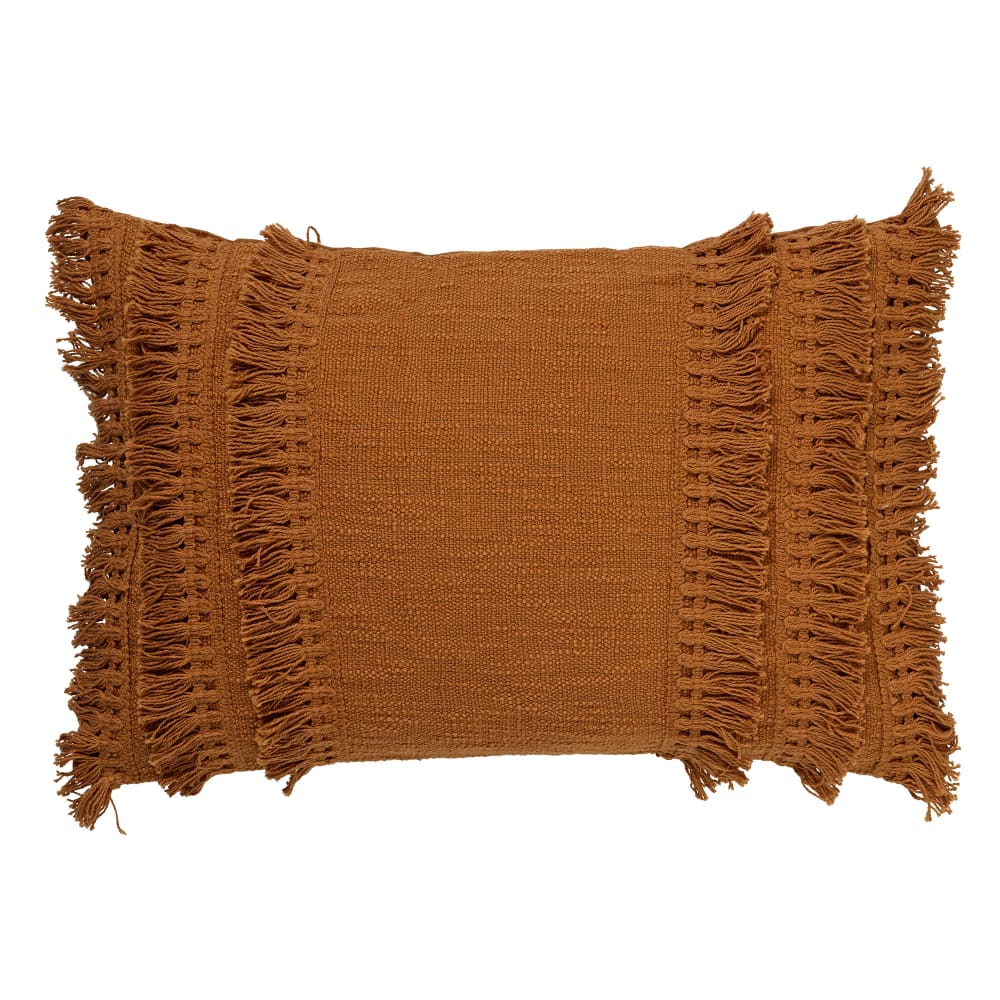 Dutch Decor Kissenbezug Braun 40x60 cm style modern Braun Baumwolle