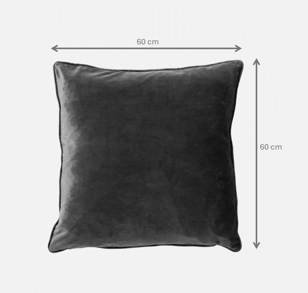 Housse de coussin Jaune 60x60 cm — vue 4