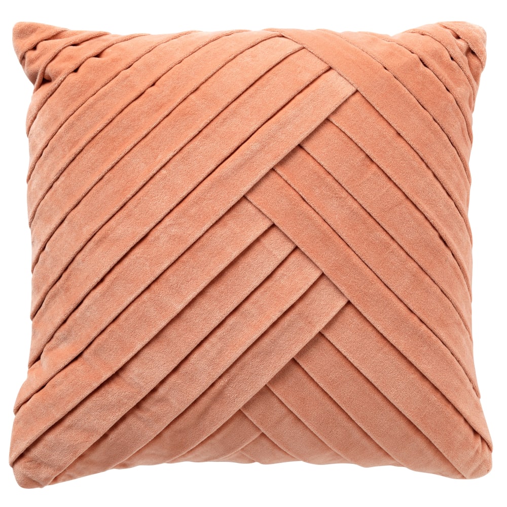 Dutch Decor Housse de coussin Rose 45x45 cm style classique chic Rose Coton