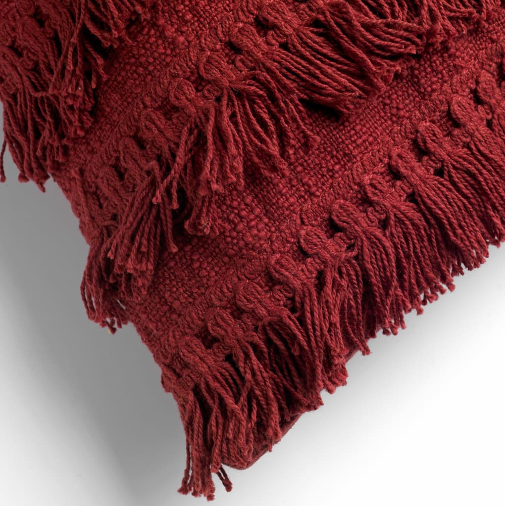 Housse de coussin Rouge 40x60 cm — vue 4