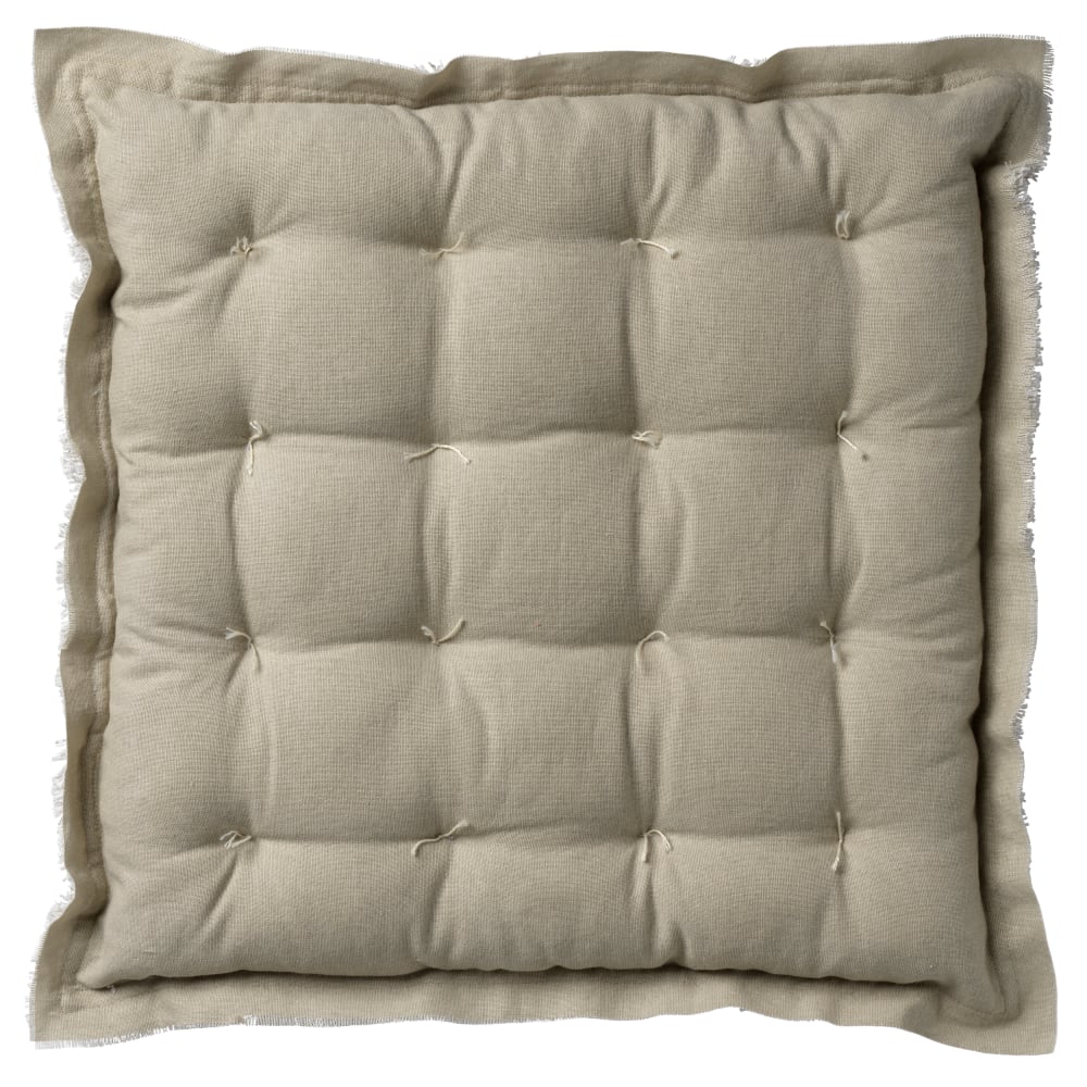 Coussin de chaise Taupe 40x40 cm — vue 3