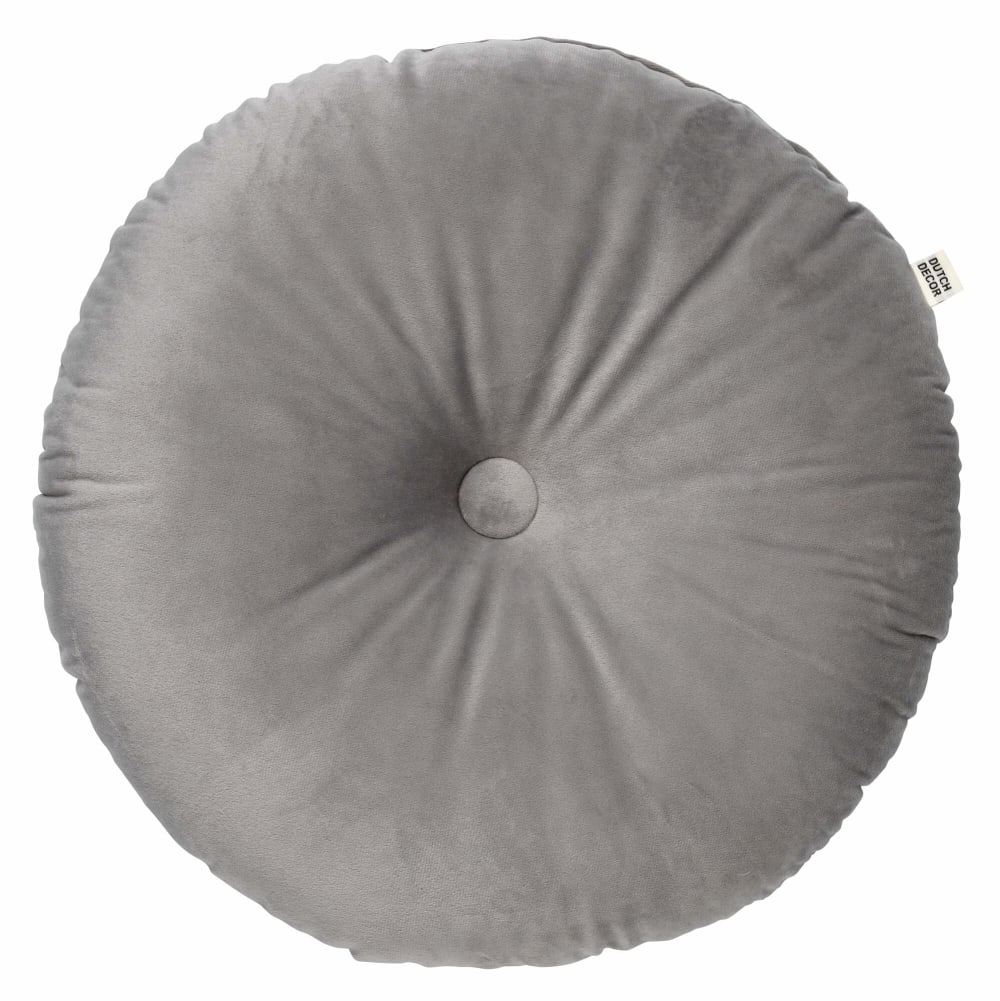 Coussin gris ø38 cm