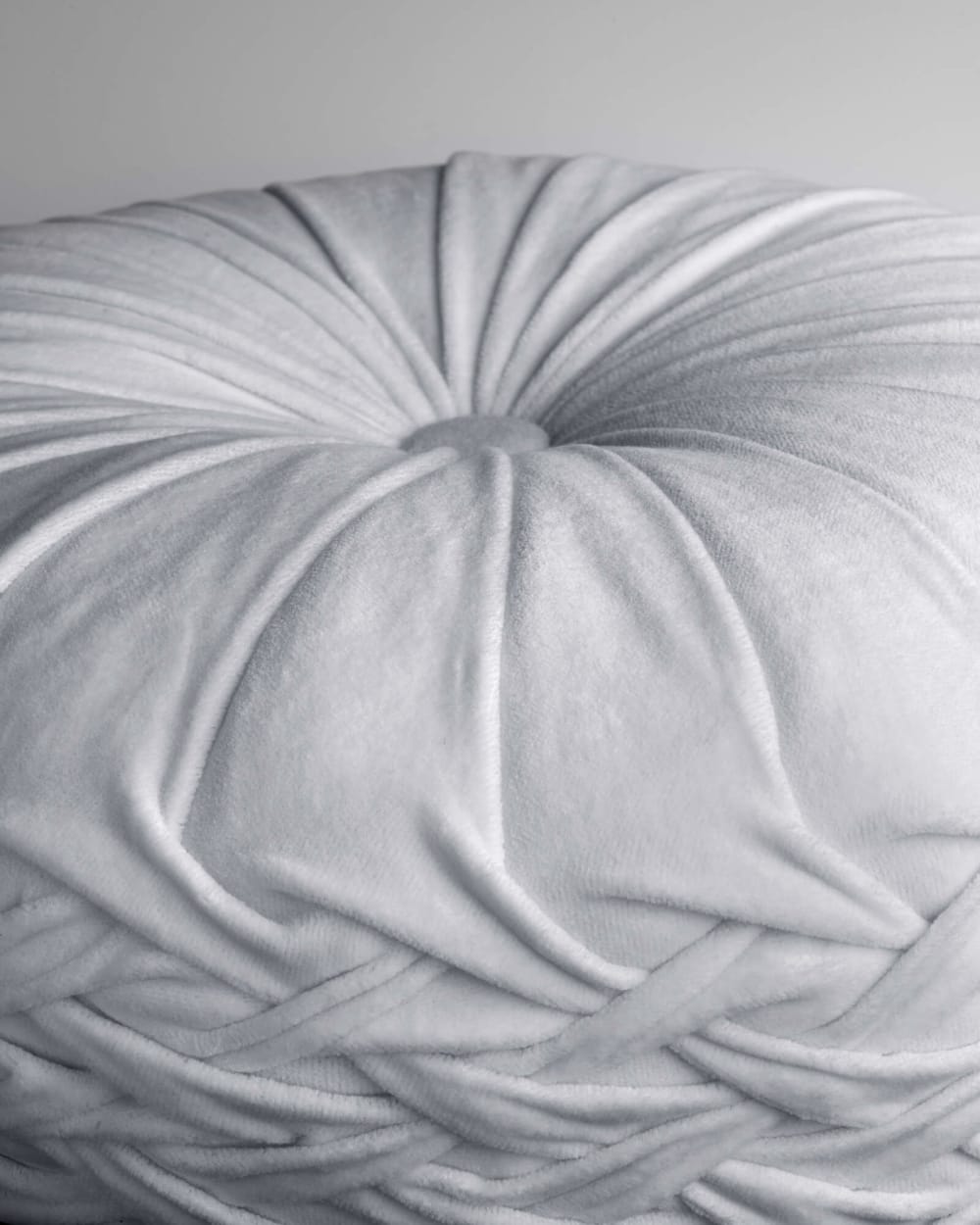 Coussin Gris Ø40 cm - Maisons du Monde