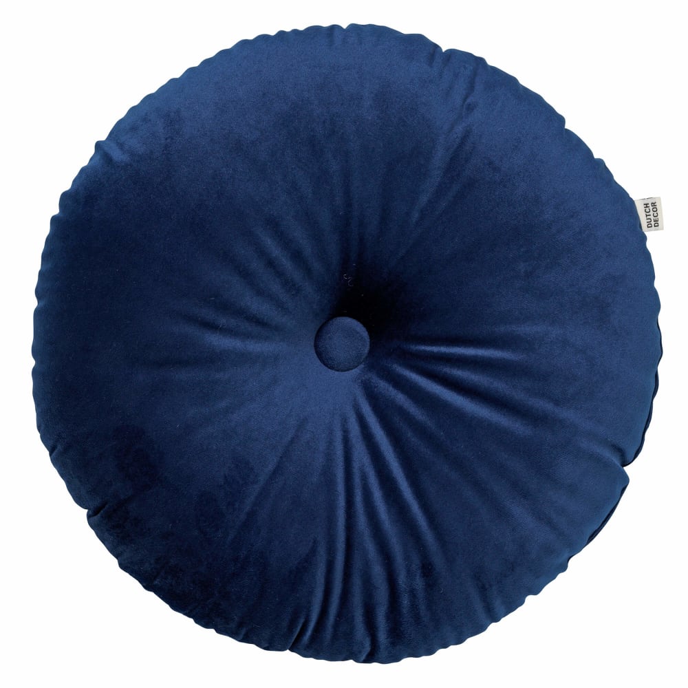 Coussin Bleu Ø38 cm
