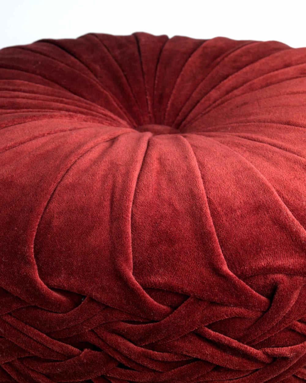 Coussin Rouge Ø40 cm — vue 3