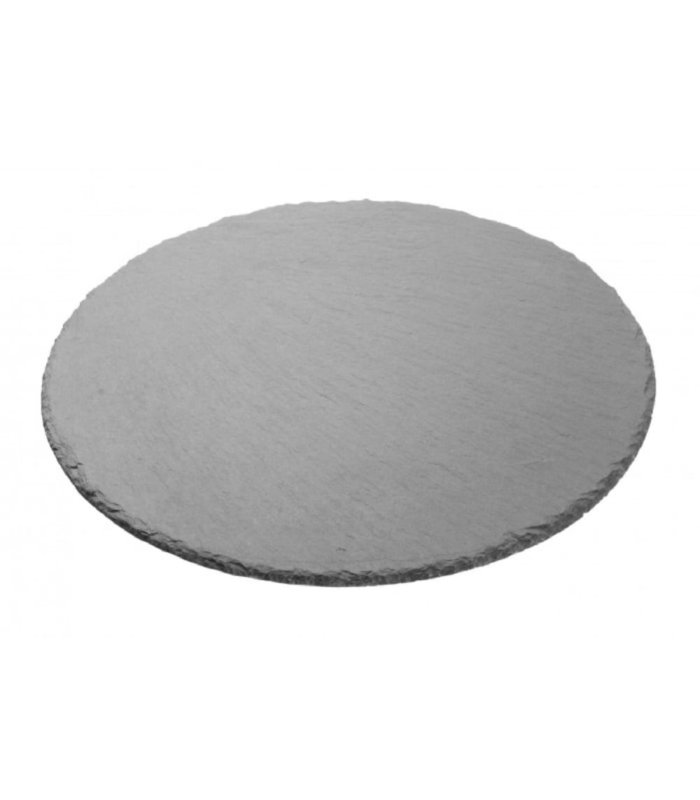 Assiette en ardoise ronde D30cm Assiette en ardoise ronde D30cm